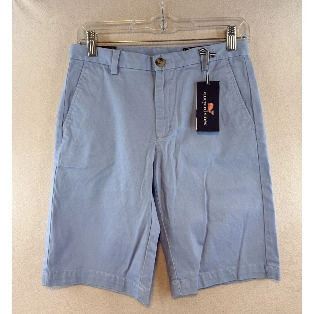 Vineyard Vines Boys Performance Stretch Breaker Shorts Jake‎ Blue Size 16 NWT